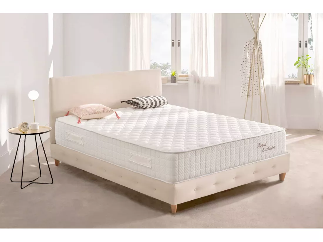 Matelas Royal Exclusive Ressorts ensachés, 30cm - 200x200 cm