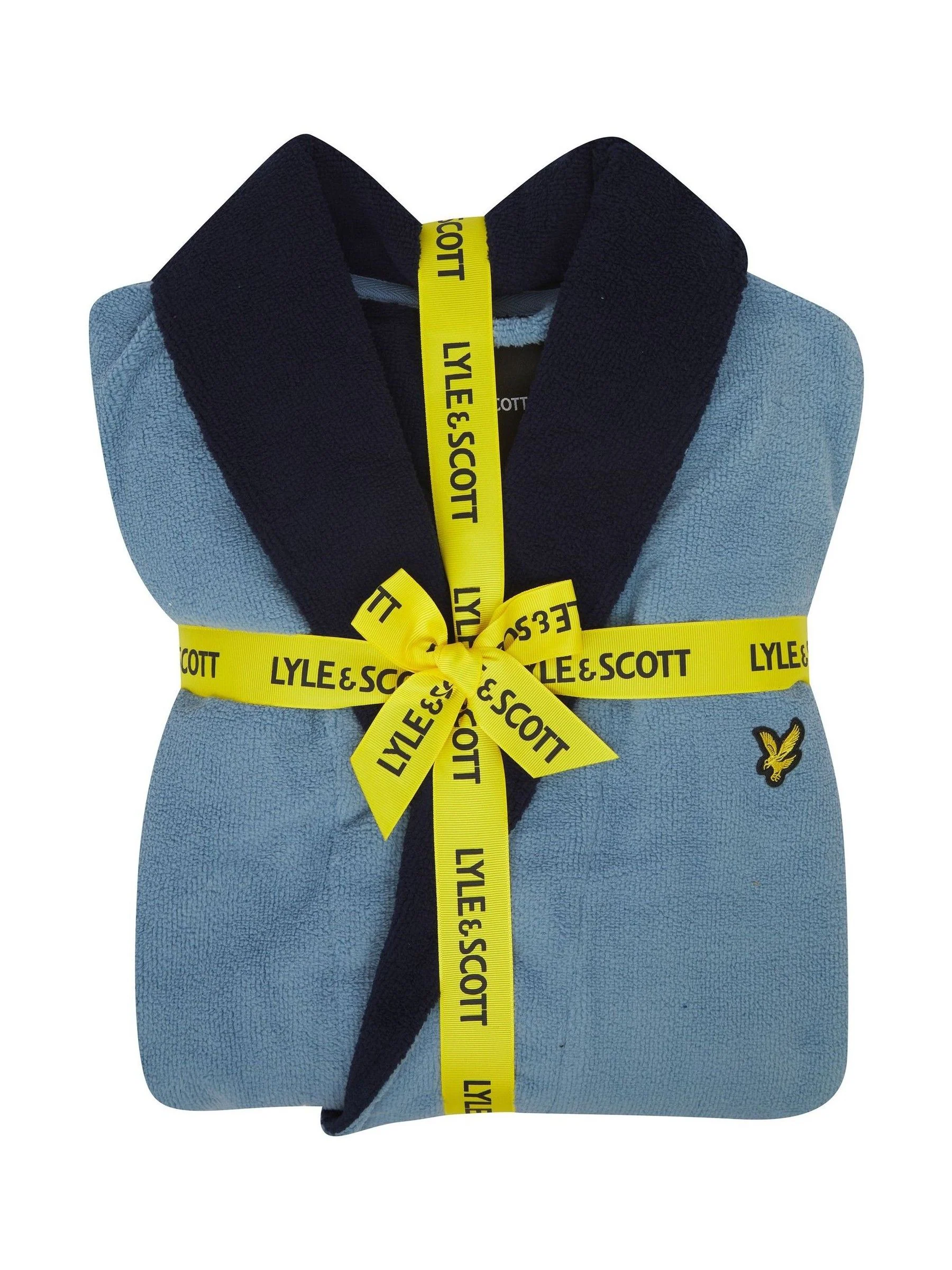 Blauw - Lyle & Scott Adrian badjas