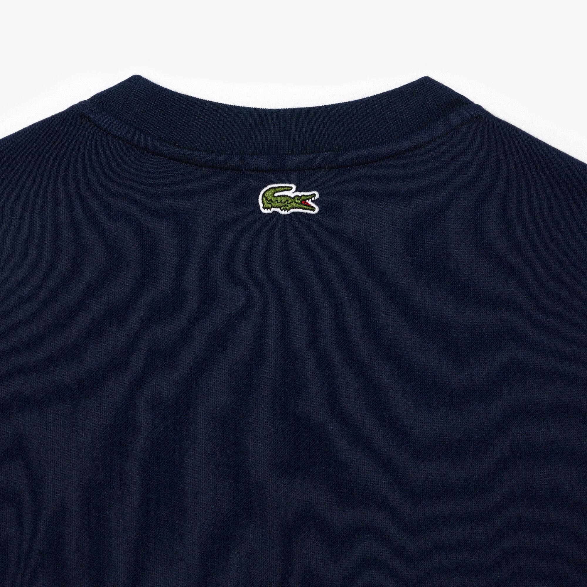 Sweatshirt Jogger avec marquage en molleton de coton Sweatshirts - Bleu - Lacoste - Unisex