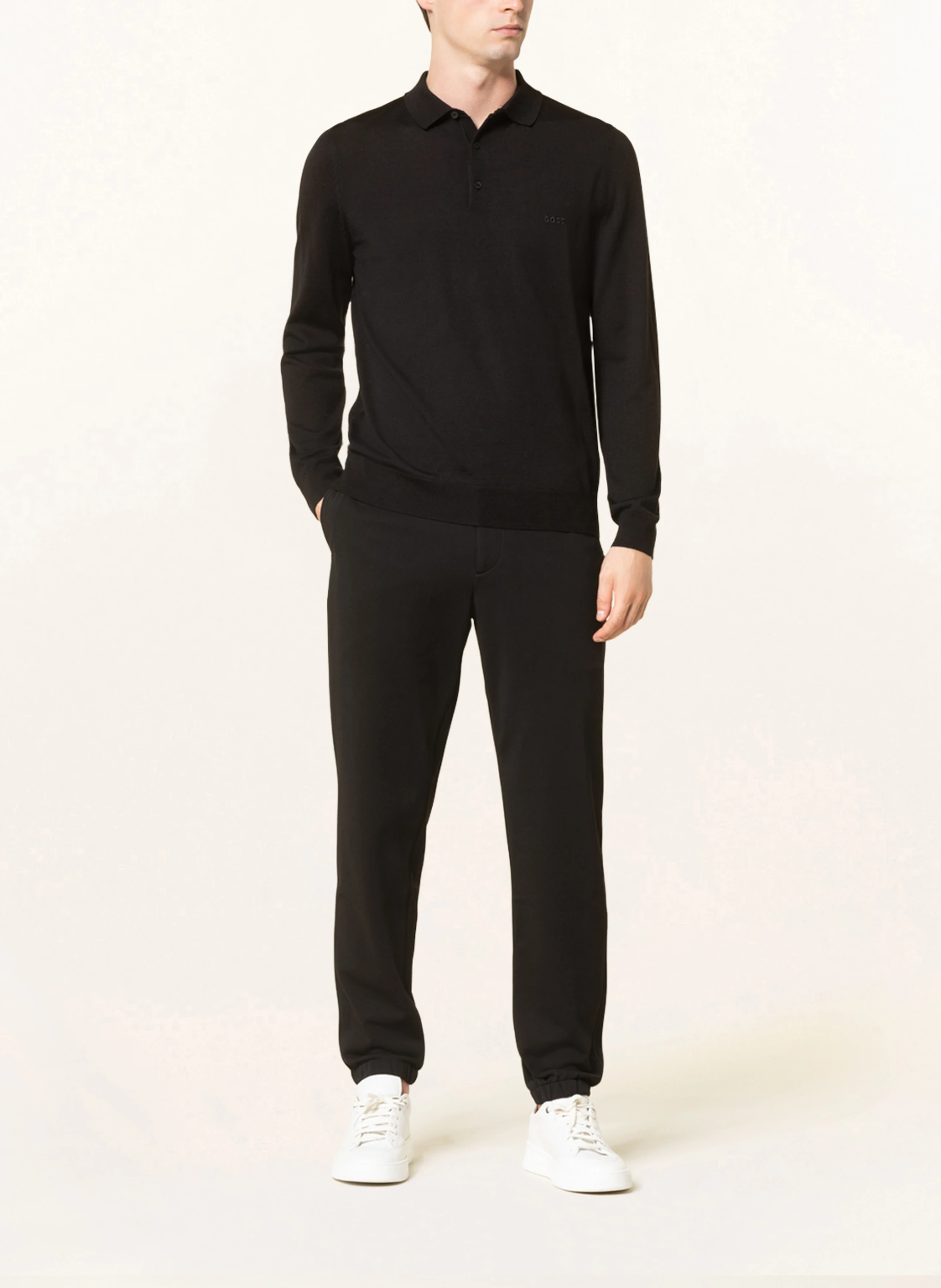BOSS Strick-Poloshirt BONO