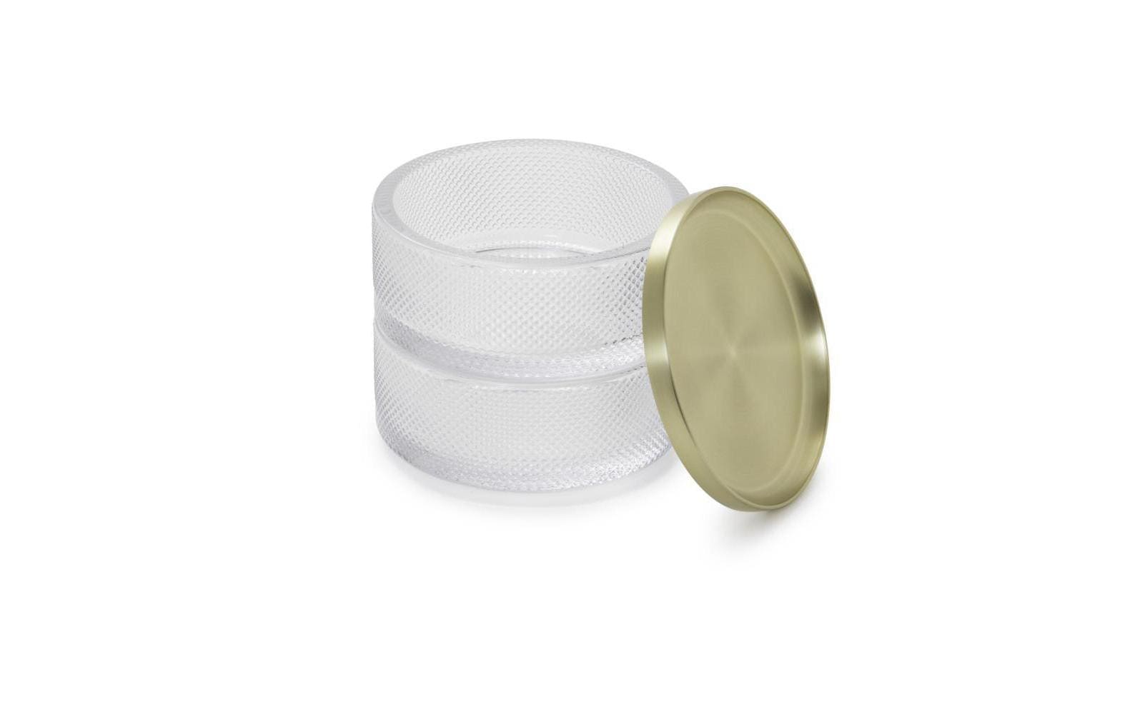 Schmuckschatulle Tesora Ø 15 cm GoldSchmuckdose von Umbra