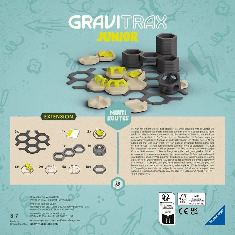 Ravensburger - GraviTrax Junior - Uitbreiding - Multi Routes