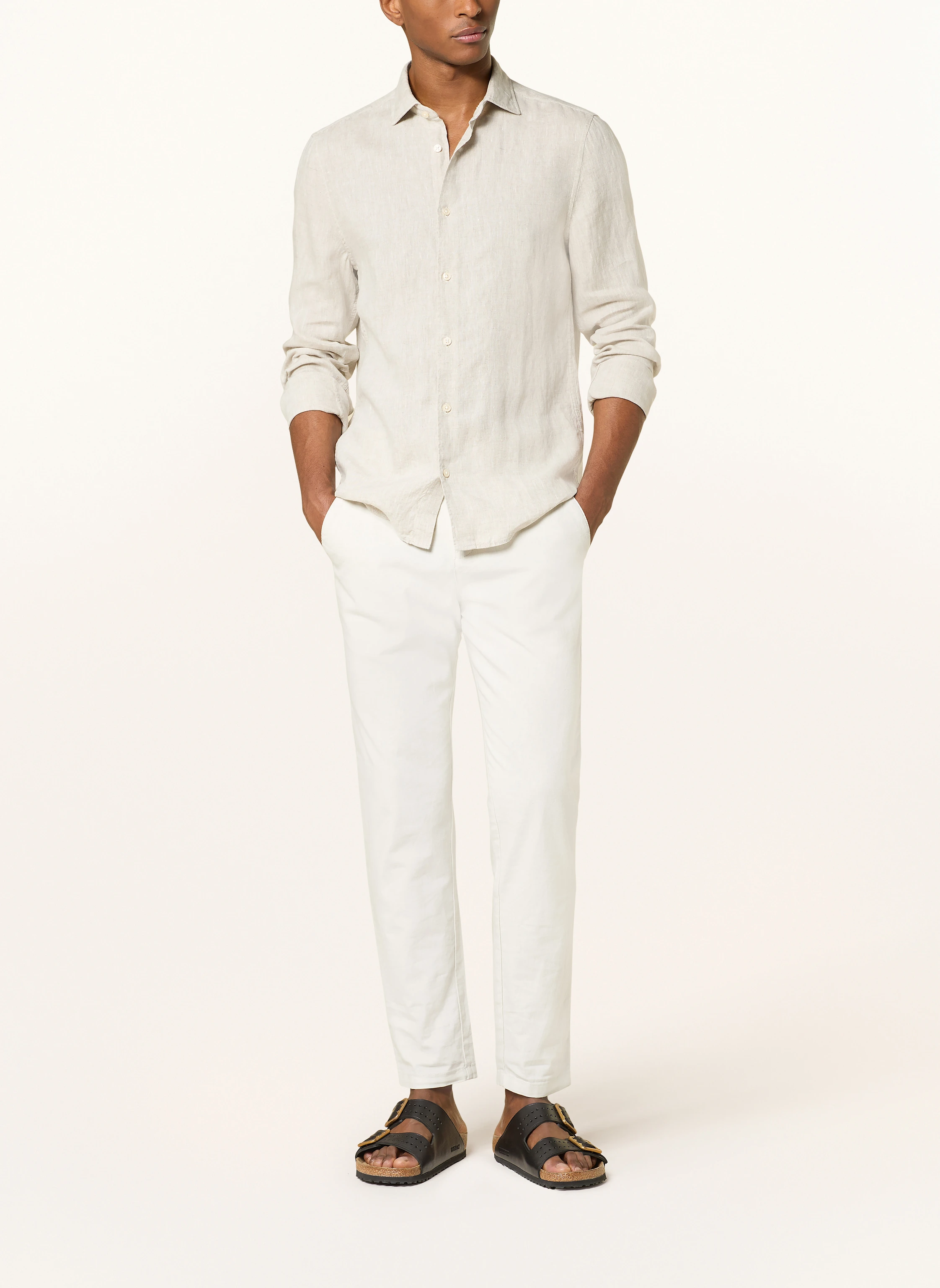 Marc O'Polo Leinenhemd Shaped Fit