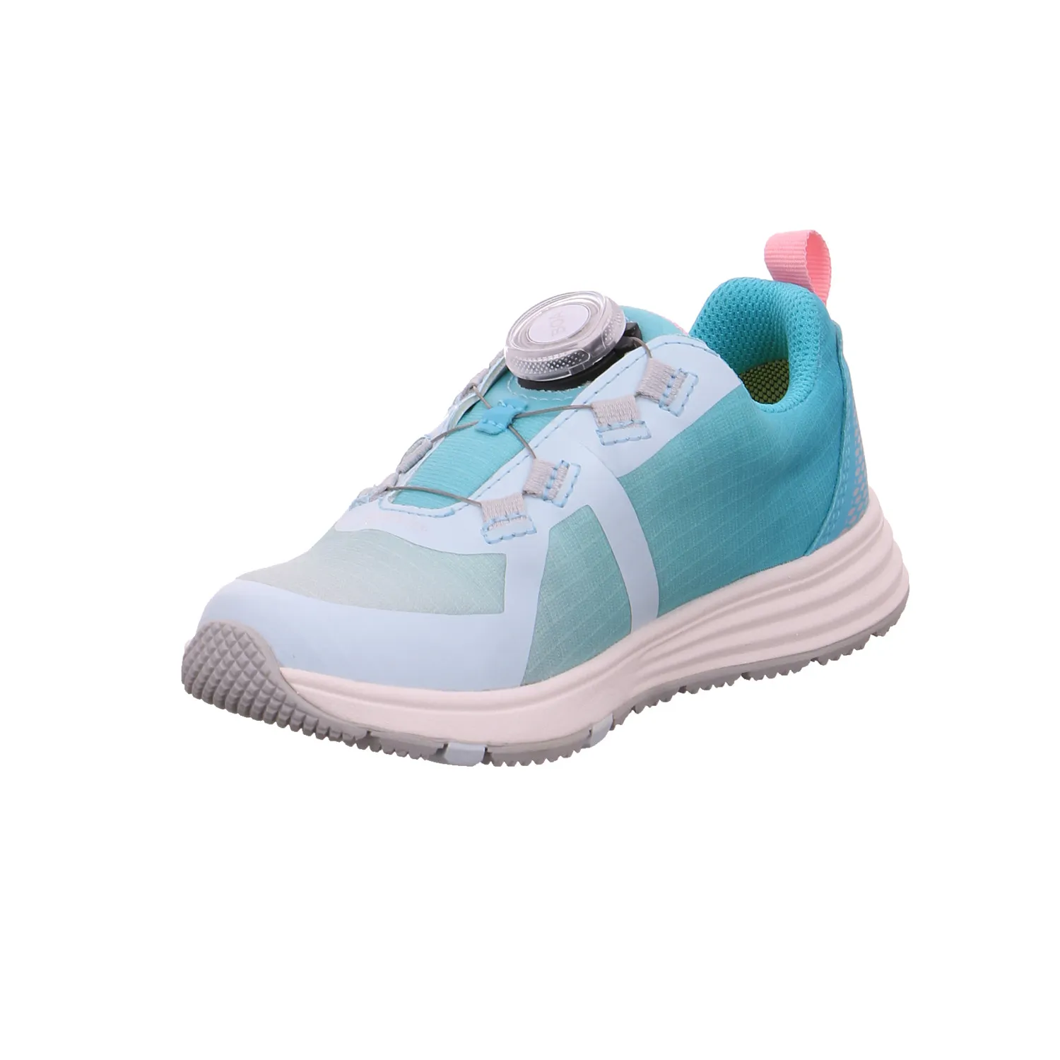 VADO Kleinkinder-Sport -Halbschuh Türkis Textil  Sneaker Outdoor