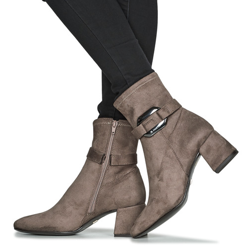JB Martin - VAGUE - TOILE SUEDE STRETCH TAUPE