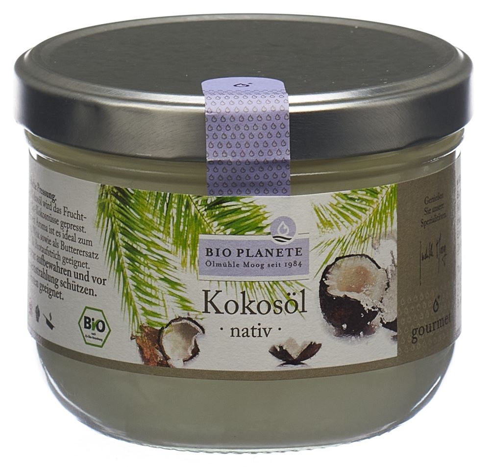 BIO PLANETE Kokosöl<br>400 ml, Flasche, Öl, nativ