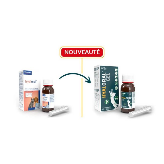 Hyaloral chien et chat : complément articulations
