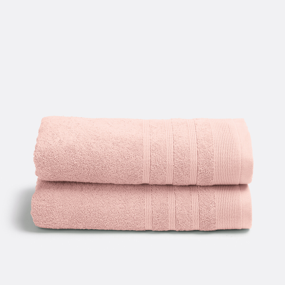 LA REDOUTE INTERIEURS<br>Conjunto de 2 toalhas felpudas 600 g/m², Zavara