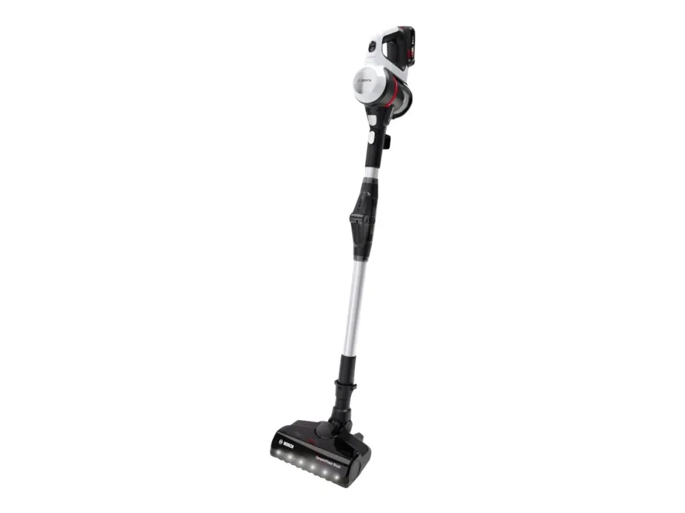 Bosch Unlimited 7 BCS711XXL - Støvsuger - pind/håndholdt (2-i-1) - uden pose - ledningsfri - hvid - 1 batteri, inkluderet oplader