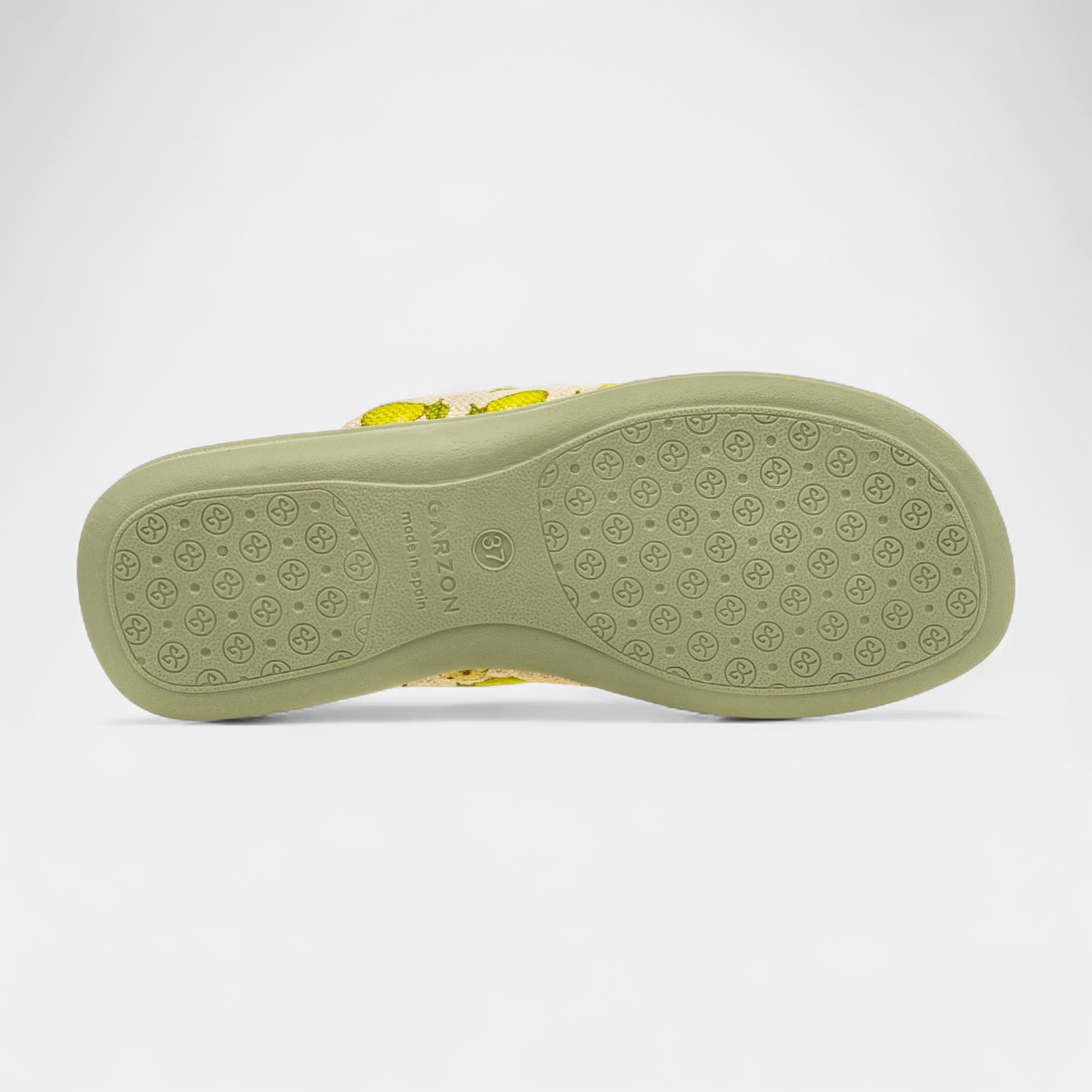Pantoufles mules Femme vert clair