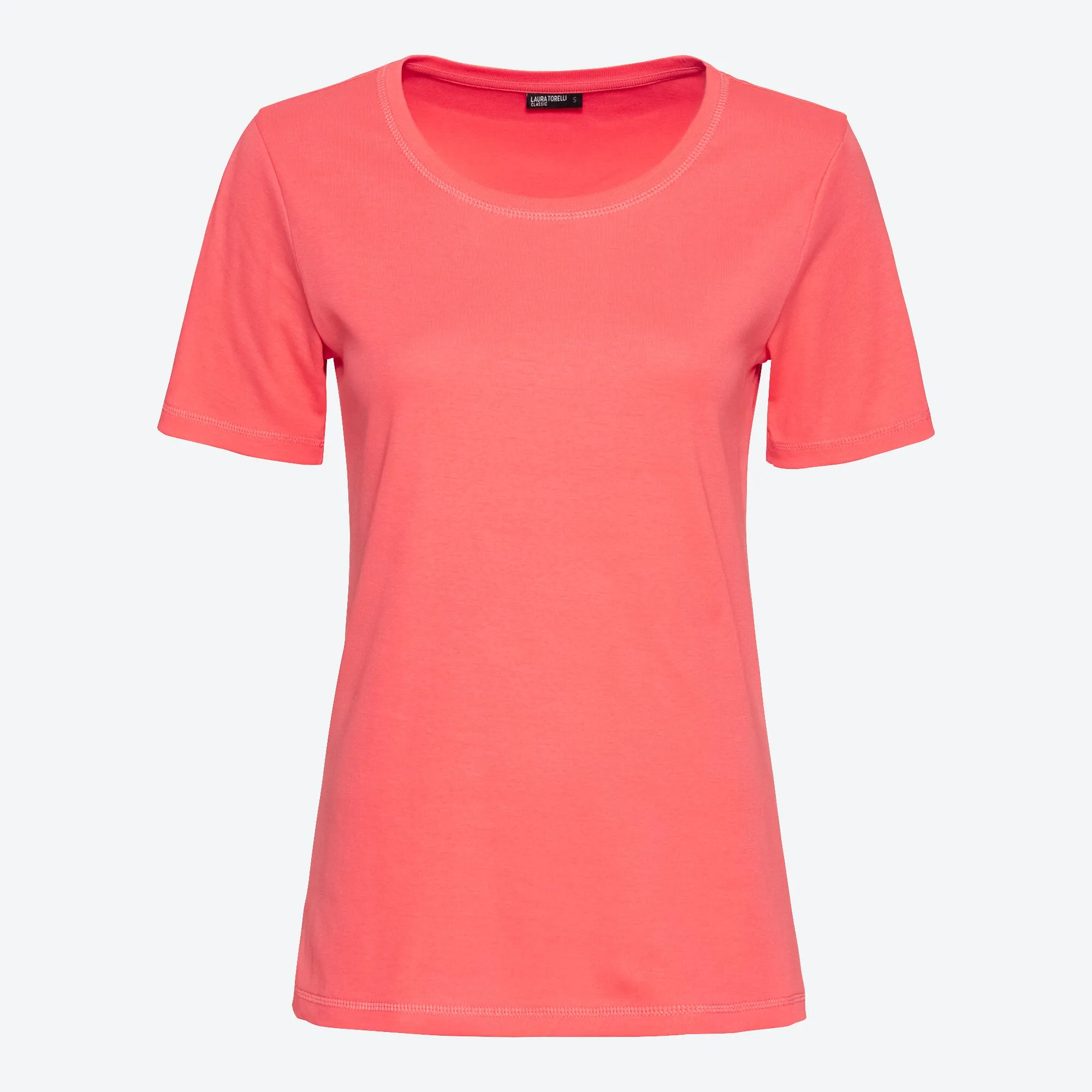 Damen-T-Shirt aus reiner Baumwolle
