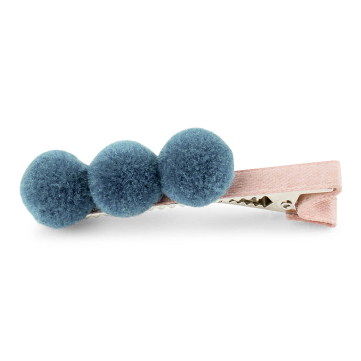 Hårspenne 3 pompom - Lillelam