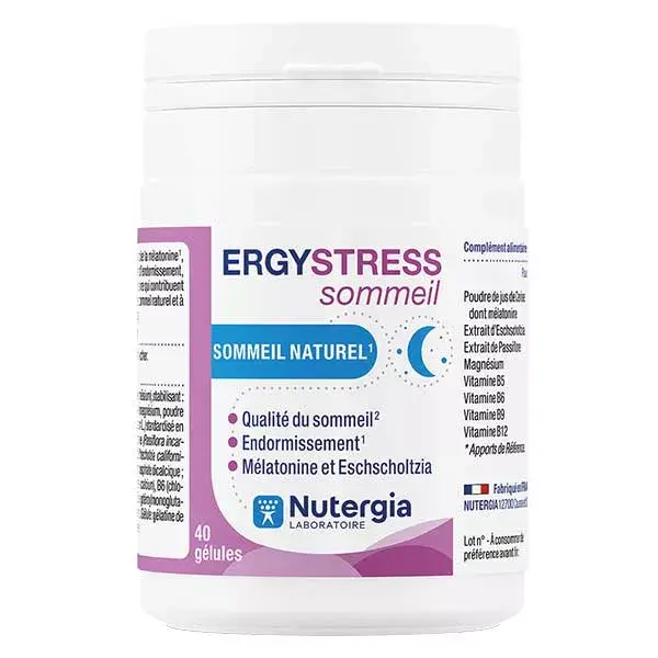 Nutergia Ergystress Sleep 40 cápsulas