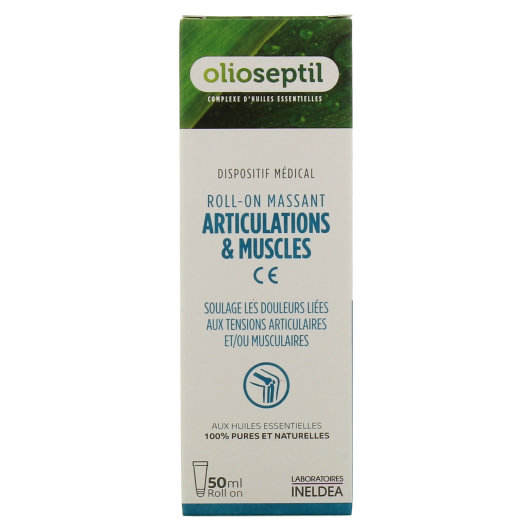 Roll On Articulations Muscles Olioseptil - Anti douleur naturel