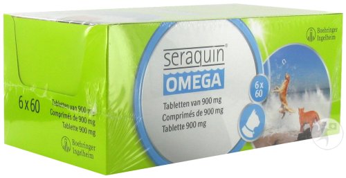 Seraquin Omega Chat 6x60 Comprimés