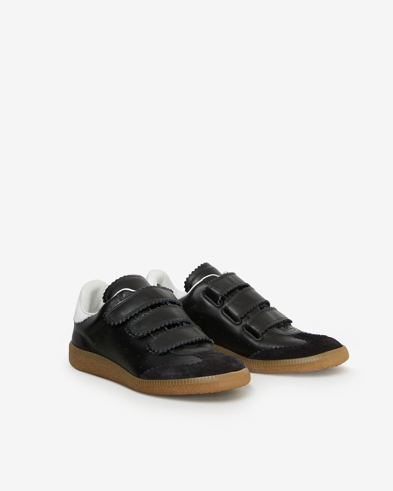 BASKETS EN CUIR BETH
