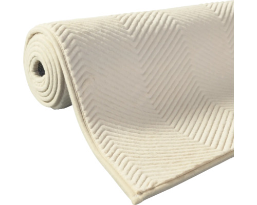Nela Linos vloerkleed, beige, 80x150 cm
