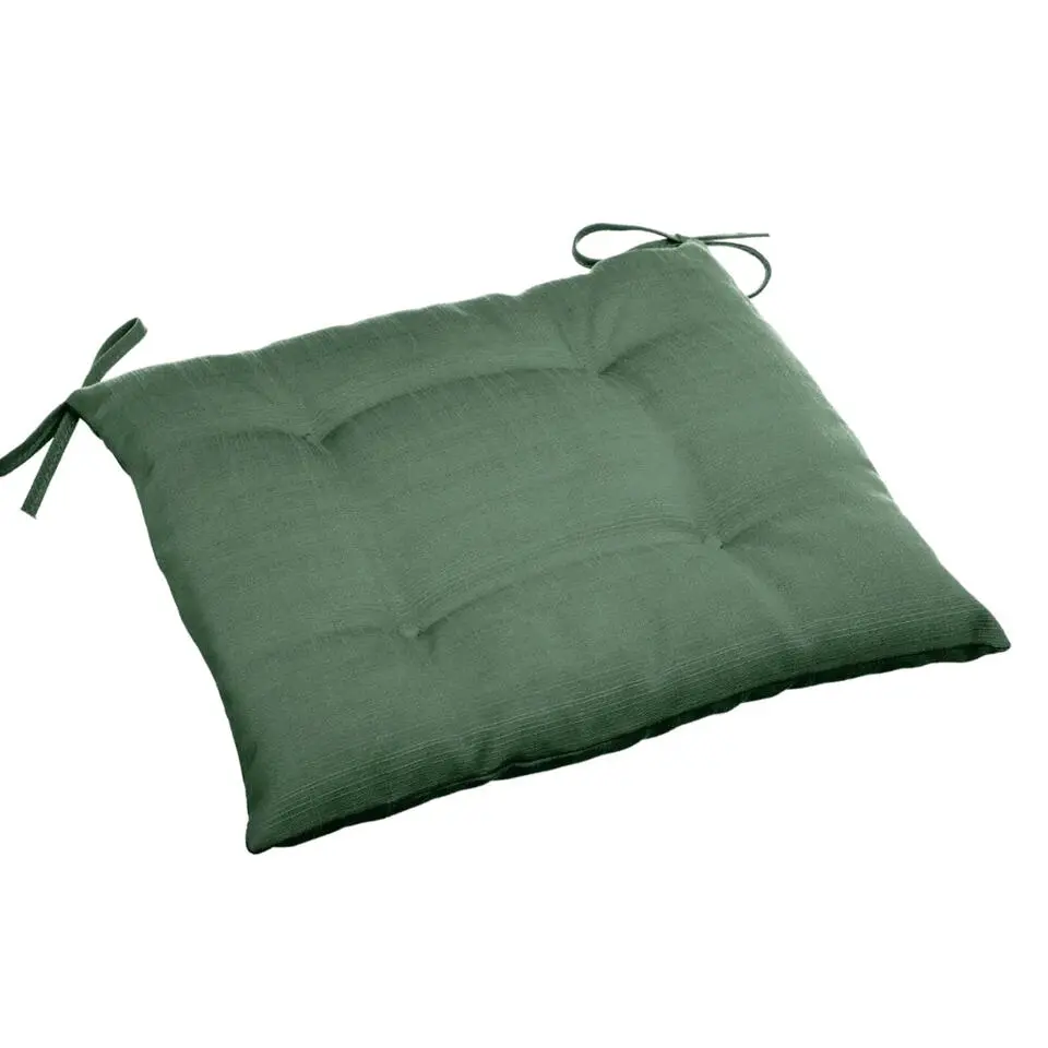 Hesperide Tuinstoelkussen - olijf groen - uv-bestendig - 40x4 cm