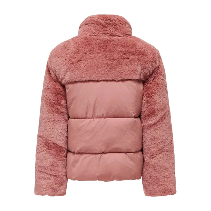 Kids Only Only Wanja Fur Puffer Winterjas Meisjes