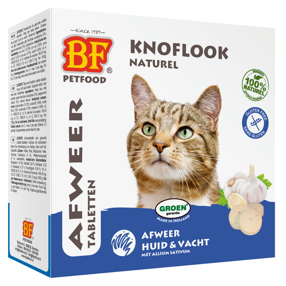 BF Petfood Kattensnoepjes Anti-vlo Naturel100 stuks