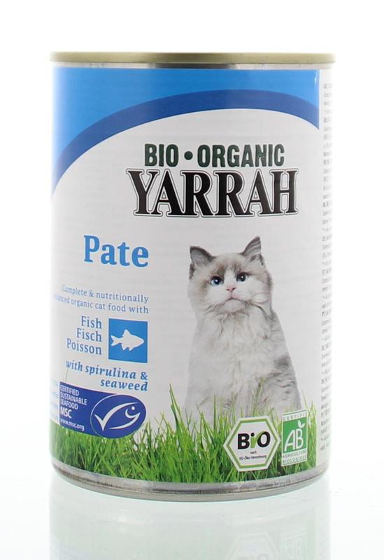 Yarrah Kat pate met vis 400g