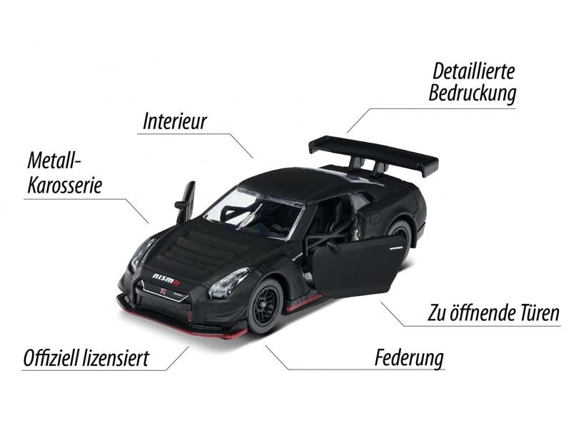 Majorette Auto Black Edition 5er-Geschenkset Fünf edle und schwarze Spielzeugautos