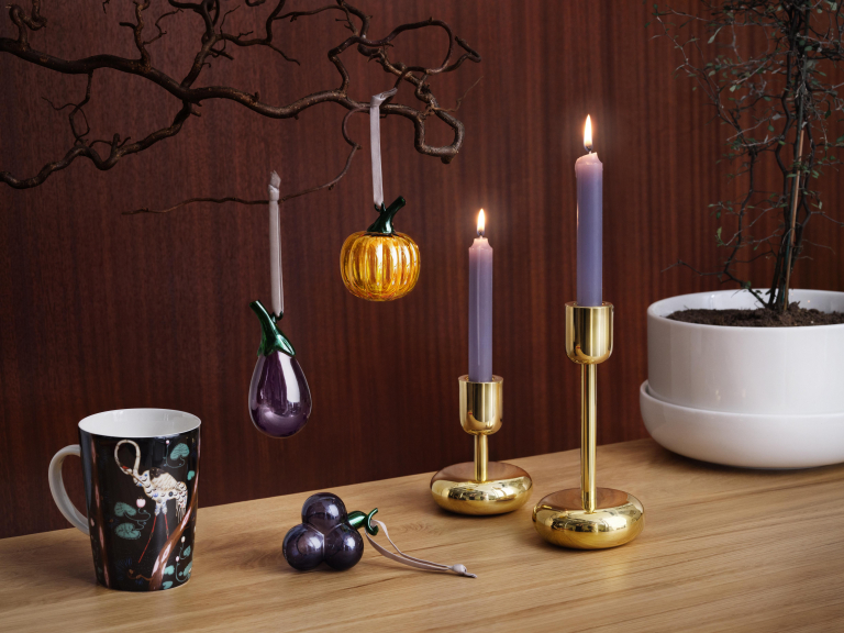 Iittala Nappula kandelaar set van 2 wit
