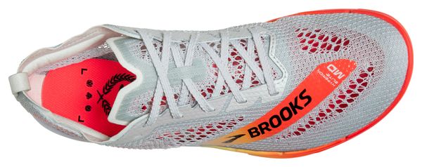 Chaussures d'Athlétisme Brooks Hyperion Elite MD Bleu/Orange Unisexe