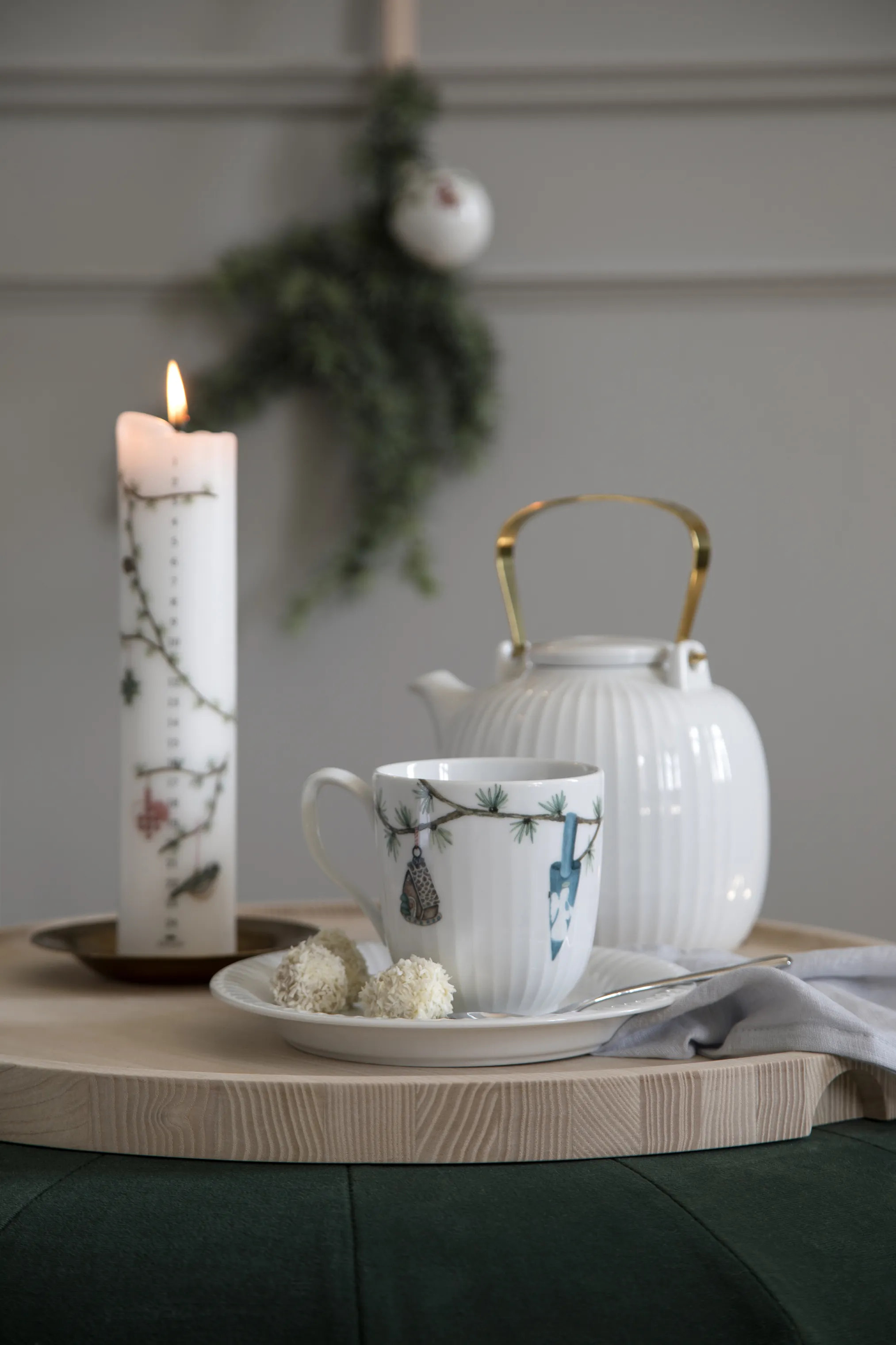 Kähler Hammershøi Jul Julekugle