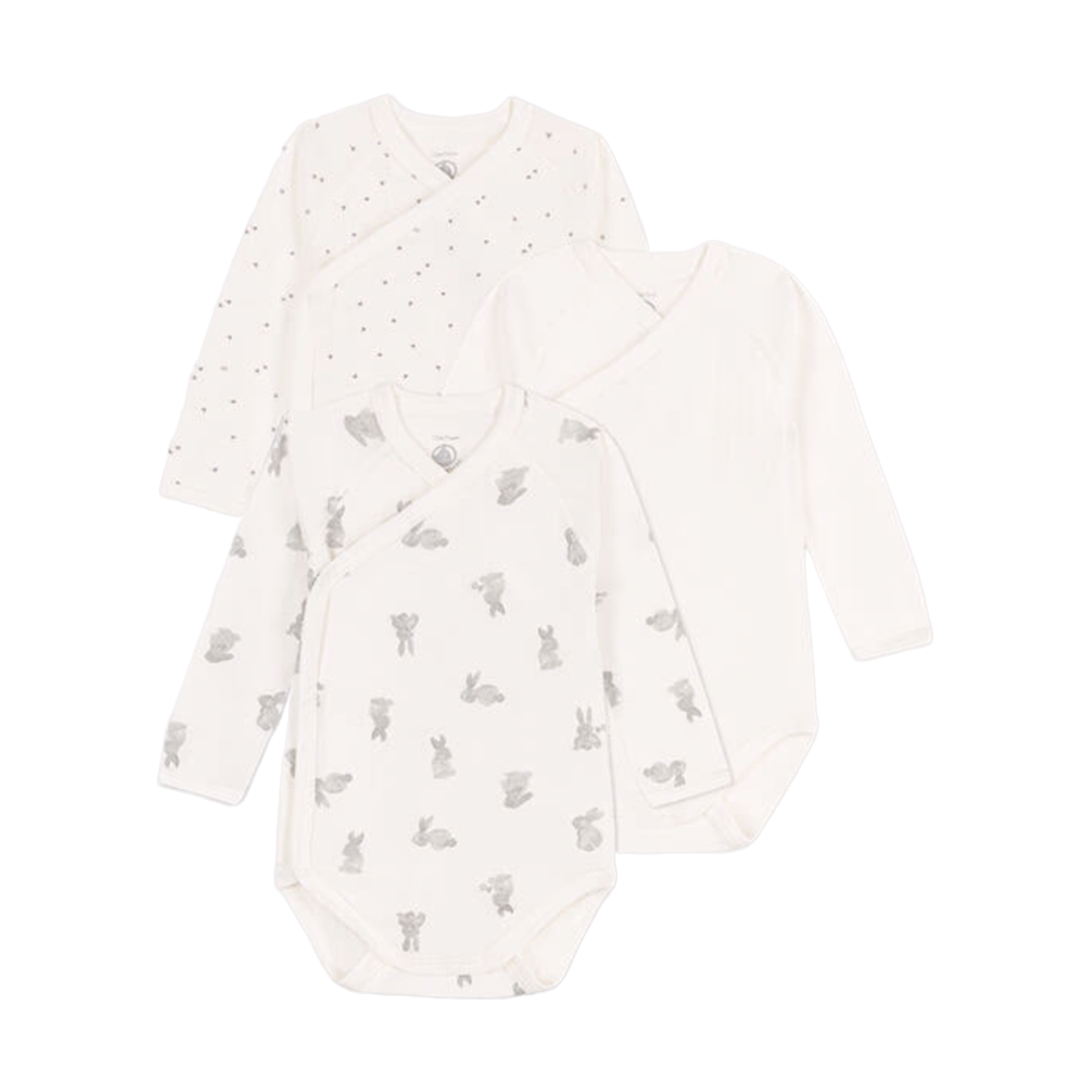 Lot de 3 bodies imprimés en coton| Multicolore
