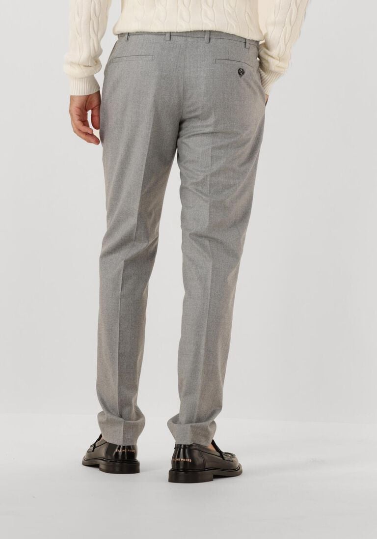lichtgrijze berwich pantalon morello elax