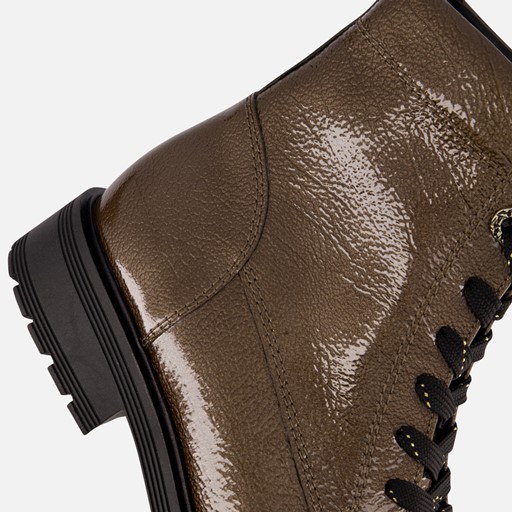 Gabor Veterboots bruin Synthetisch