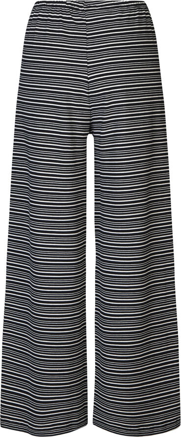 Oval Square Steffi Pants Black / off white stripe