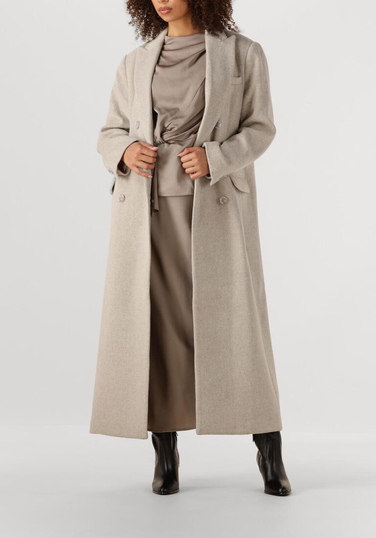 beige bruuns bazaar mantel bbabellas coat