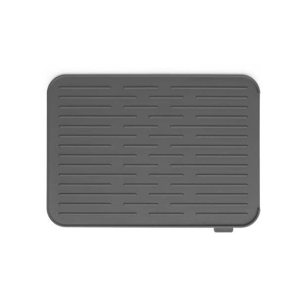 Brabantia Sink Side afdruipmat siliconen 44 x 32 cm - Dark Grey