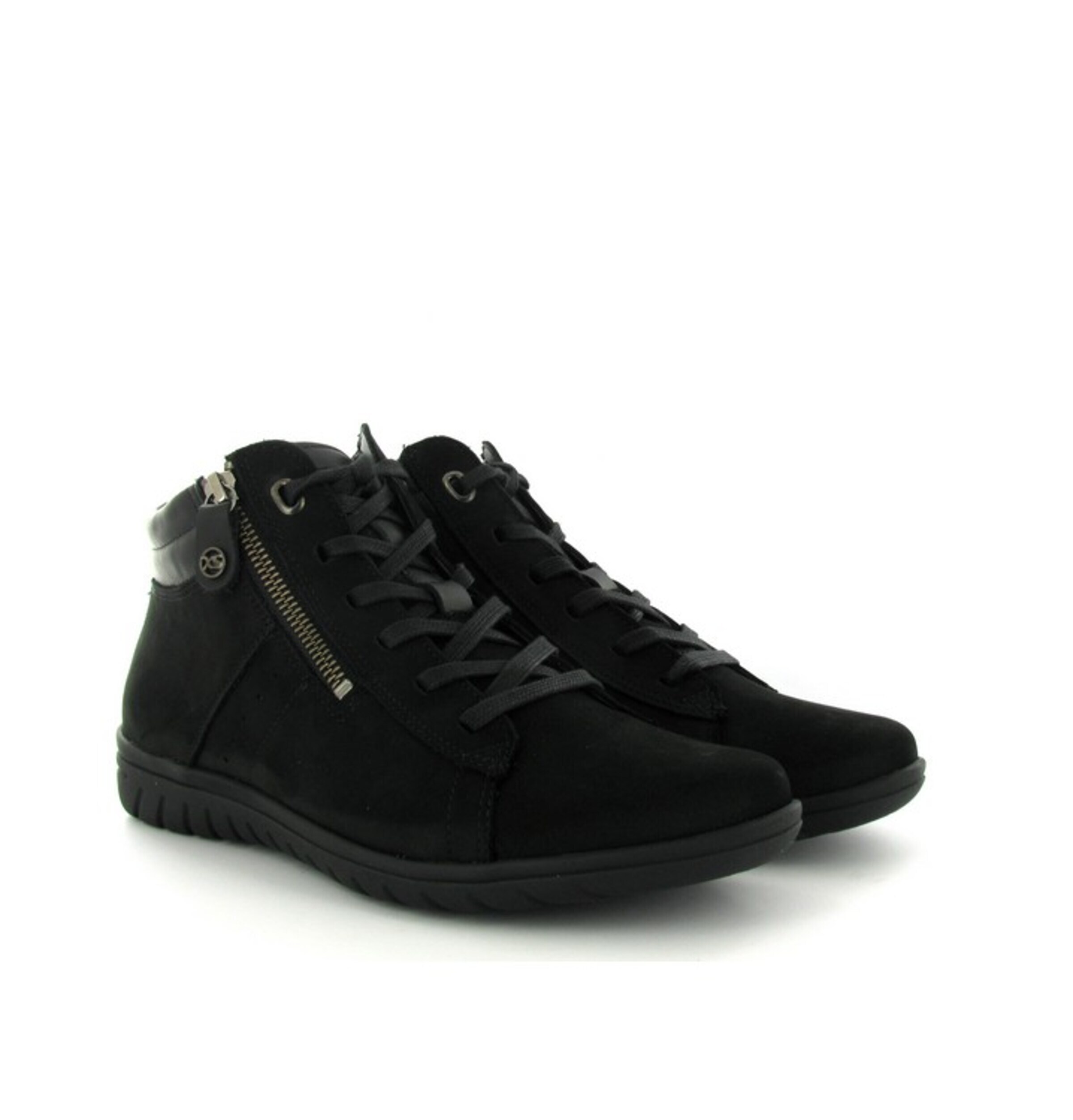 Hartjes dames sneakers zwart