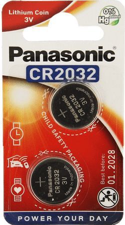 Panasonic Batterij Cr2032 3v 2