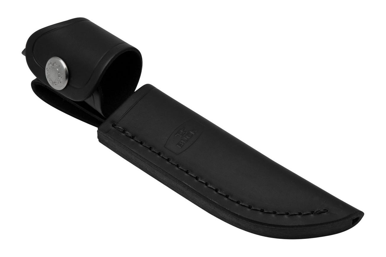 Buck 102 Genuine Leather Sheath 0102-05-BK, Black, foedraal