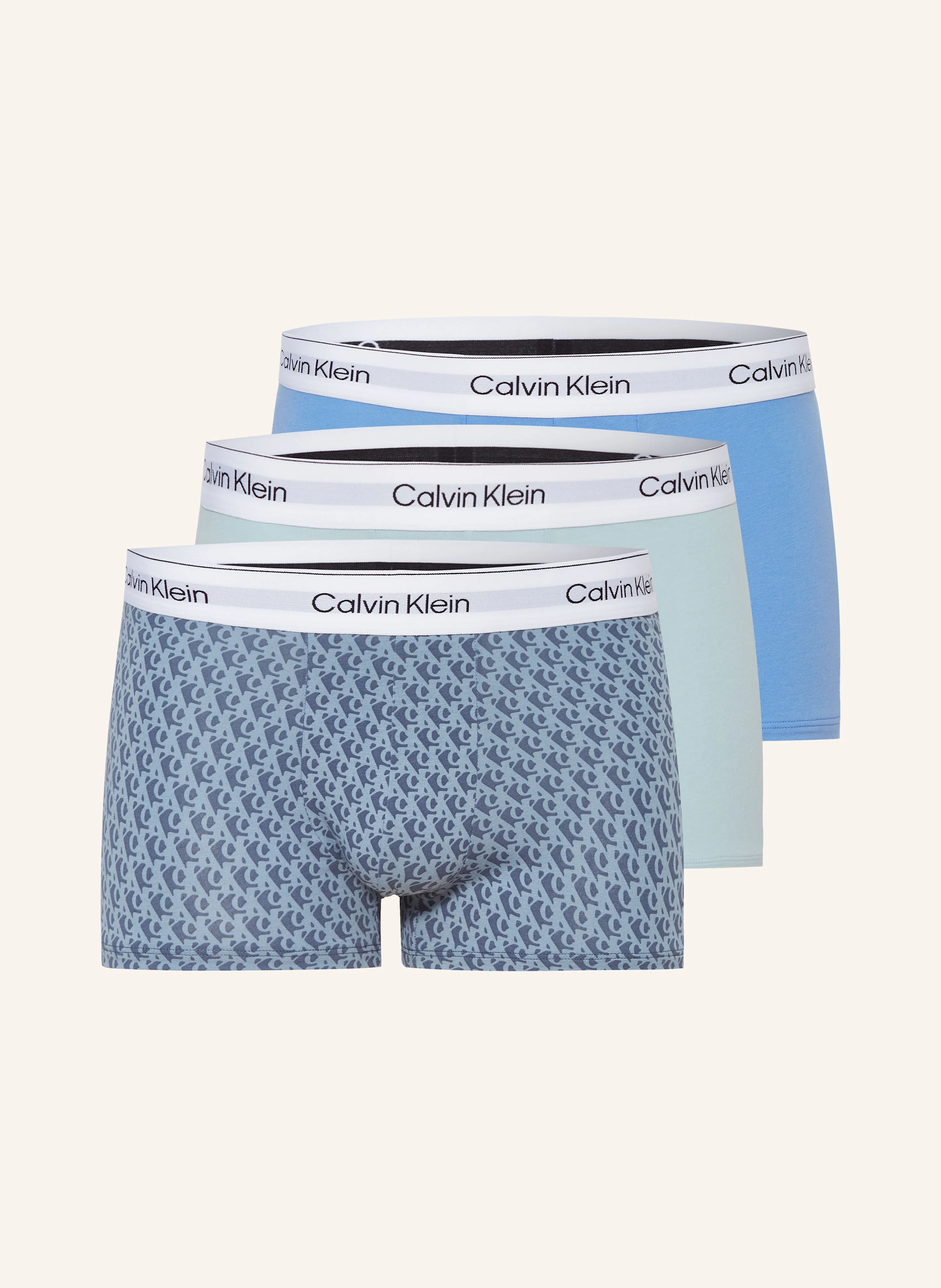 Calvin Klein 3er-Pack Boxershorts ICON COTTON STRETCH Low Rise