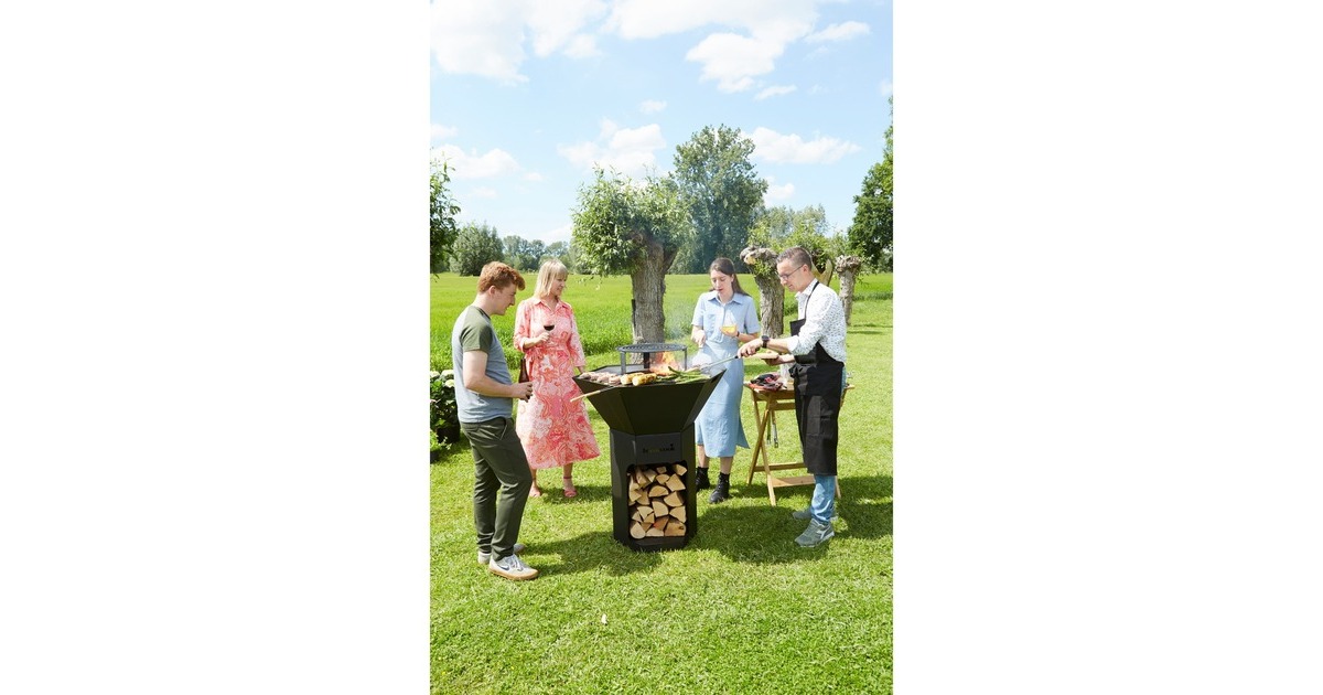 BarbecookNestor Original zwart barbecue  (Zwart)
