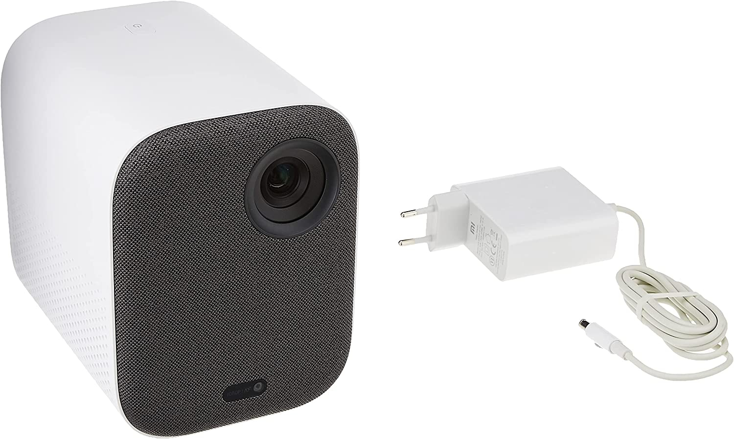 Mi Smart Projector 2 Multimedia DLP Projektor Beamer Heimkino (500Lumen) 1080p Full HD / HDMI / Dolby Digital / Fernbedienung