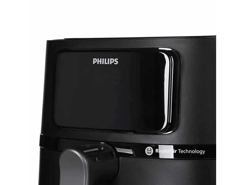Philips Series 5000 Connected HD9285 XXL - Varmluftsrister - 7.2 liter - 2 kW - mørk sølv/sort
