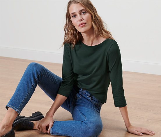 Shirt mit 3/4-Arm