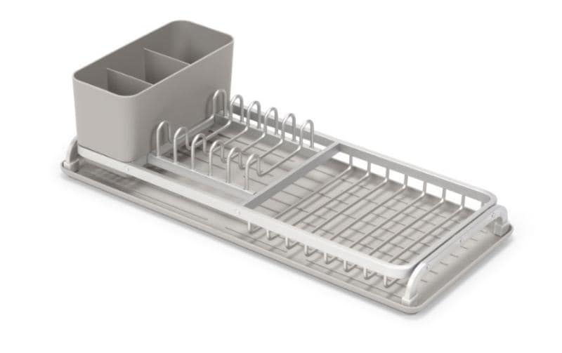 Abtropfgestell Sink side Compact GrauGeschirrabtropfgitter