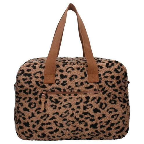Sac à langer sherpa léopard - KIDZROOM
