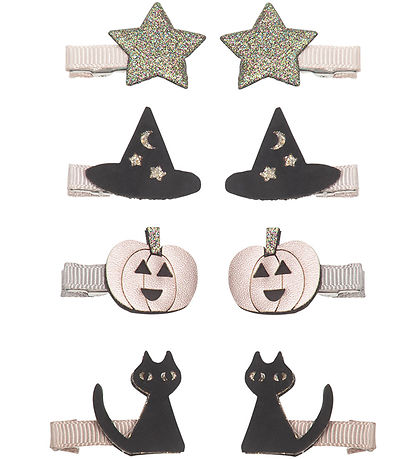 Mimi & Lula Haarspange - 8 st. - 3,5 cm - Mini Gruselig Hallowee