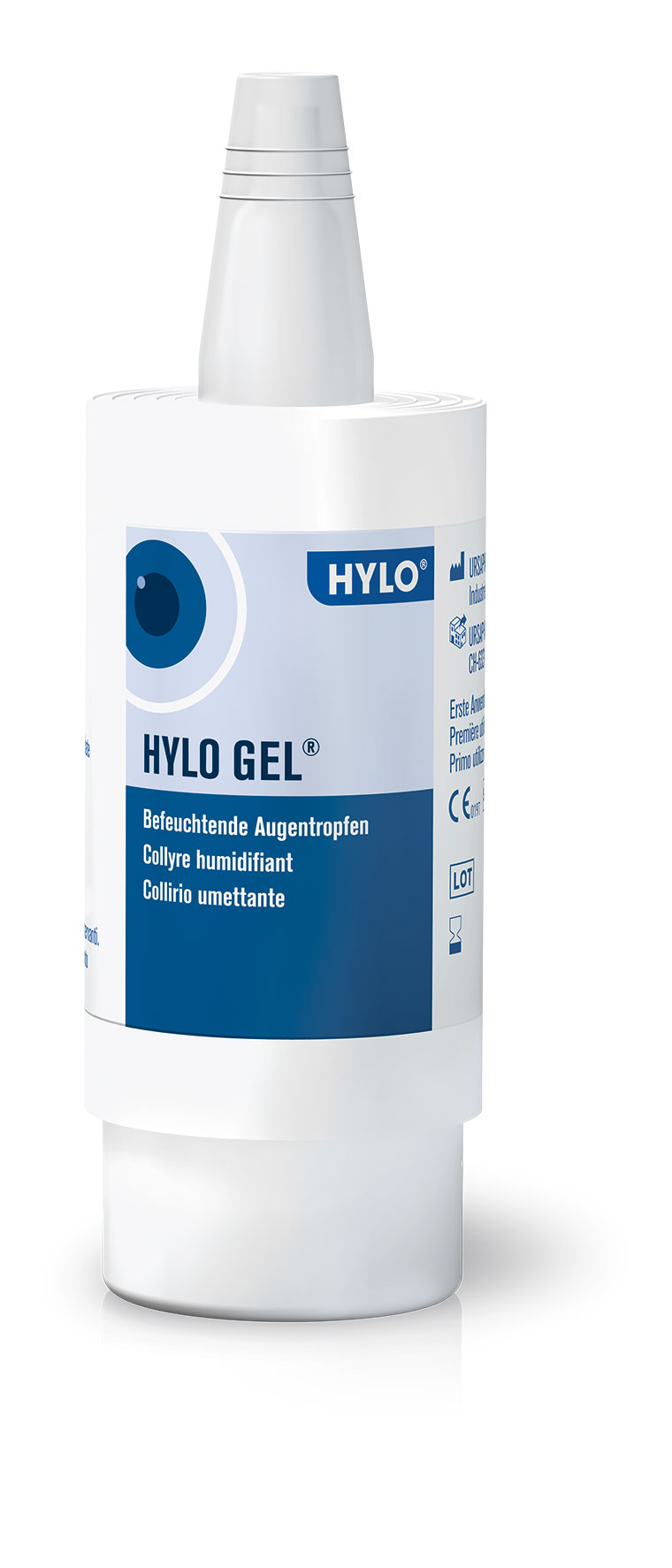 HYLO GEL 0.2 %<br>10 ml, Flasche, Augentropfen, Lösung