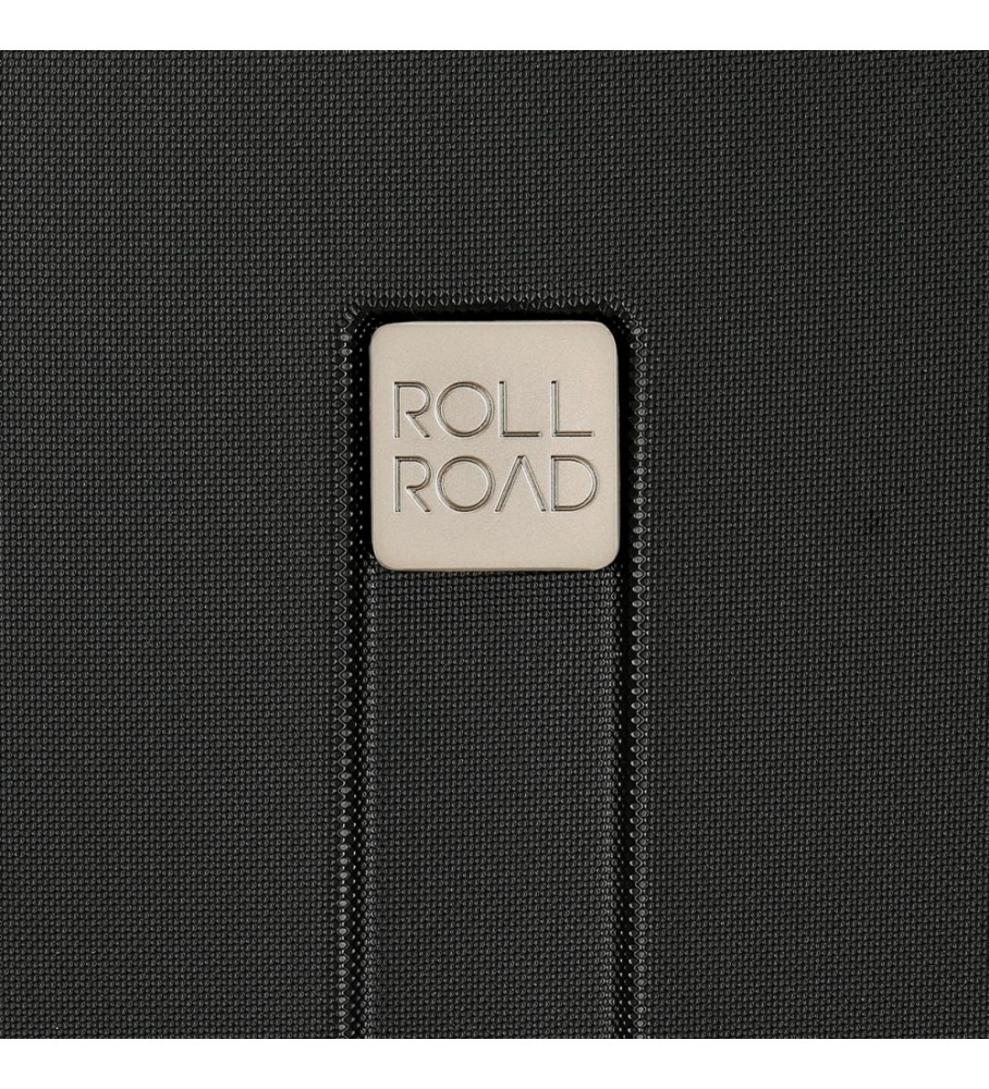 Mala de cabine Roll Road Camboja Rígida 55cm Preta