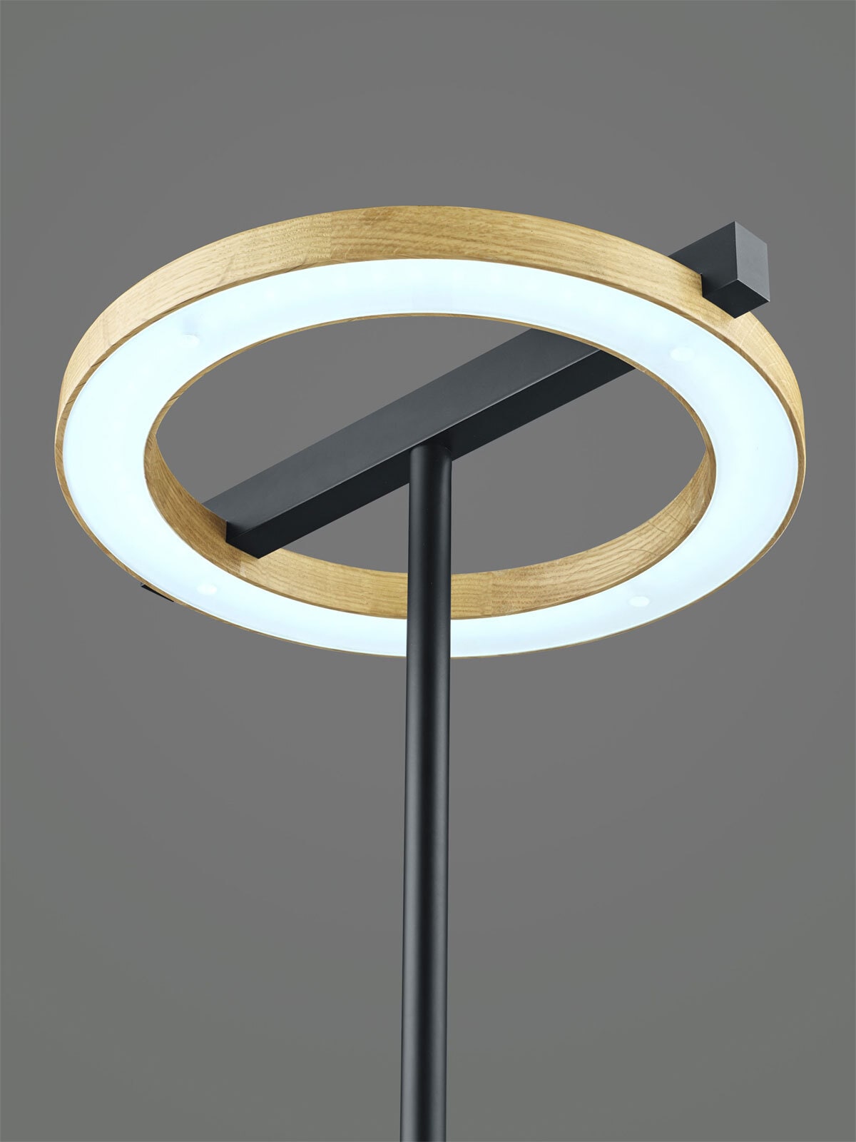 MONDO LED Tischlampe NELLA Holz /schwarz