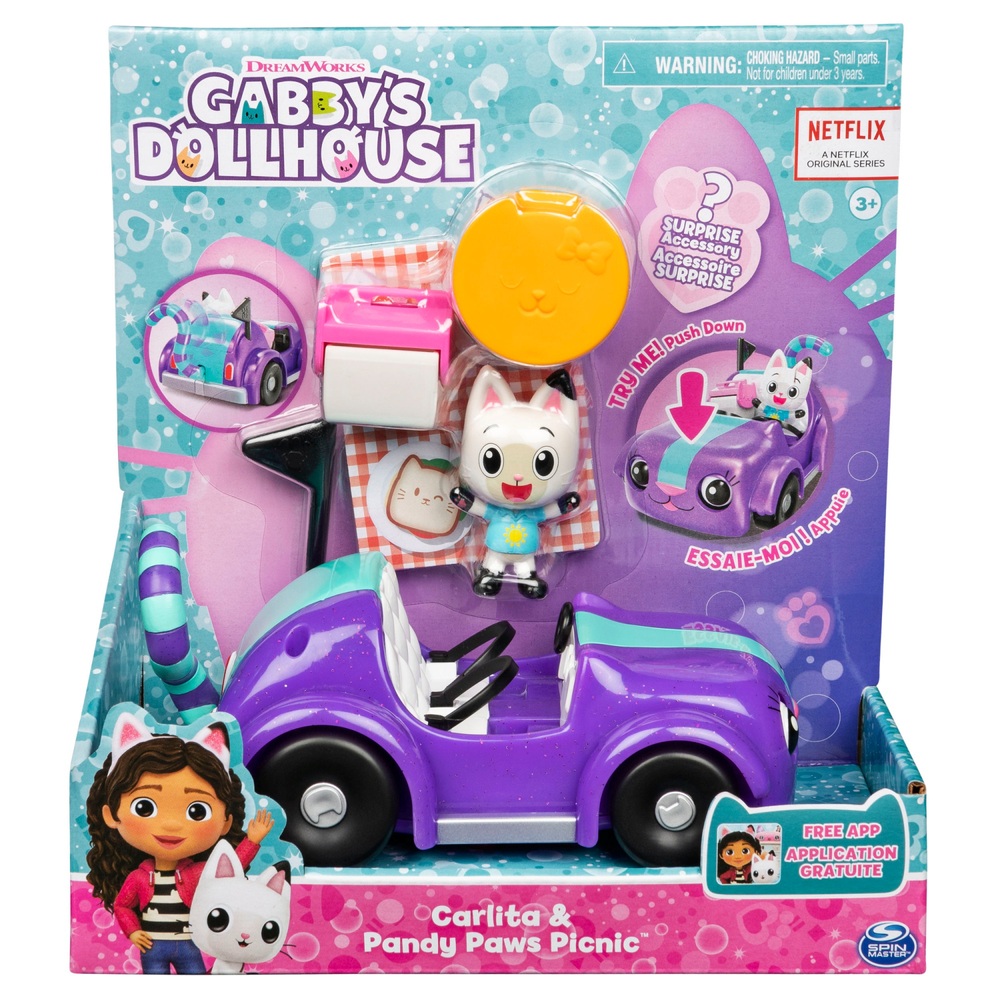 Gabbys Puppenhaus Carlita & Pandy Paws Picknickset